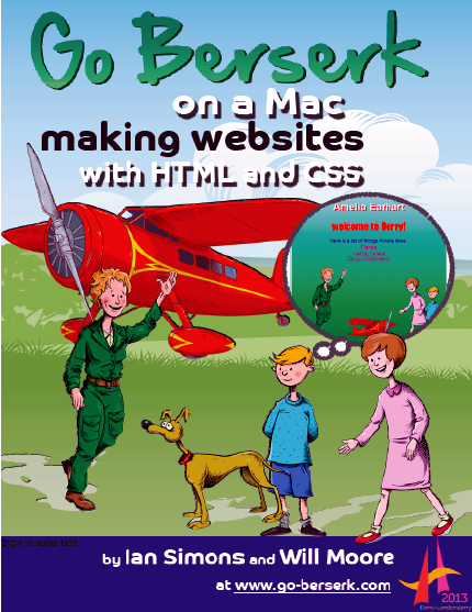 Go Berserk making a web page ebook 1