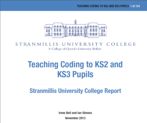 Stranmillis Report invitation