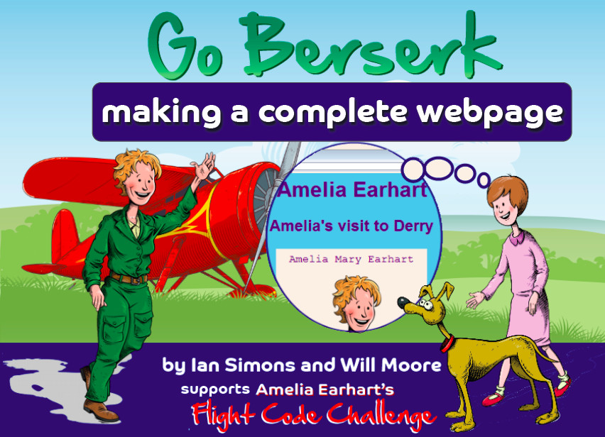 Go Berserk making a web page